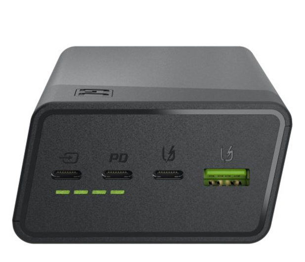 Green Cell Powerplay 30 30000mah 22,5W 4 porty czarny - 1528792 - zdjęcie 2